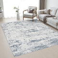 Area Rug Living Room (Blue Grey / 4' x 4' (Square))
