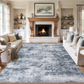 9x12 Area Rug Living Room (Grey Blue / 9' x 12' (Rectangular))