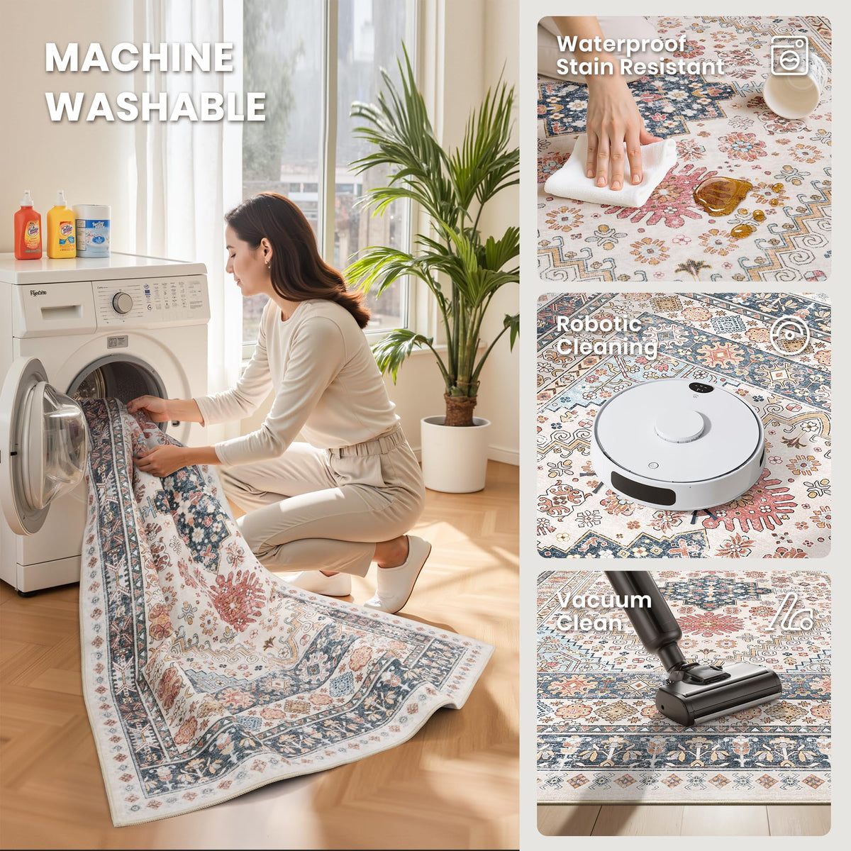 10x14 Area Rugs for Living Room (Multi Color / 10' x 14' (Rectangular))