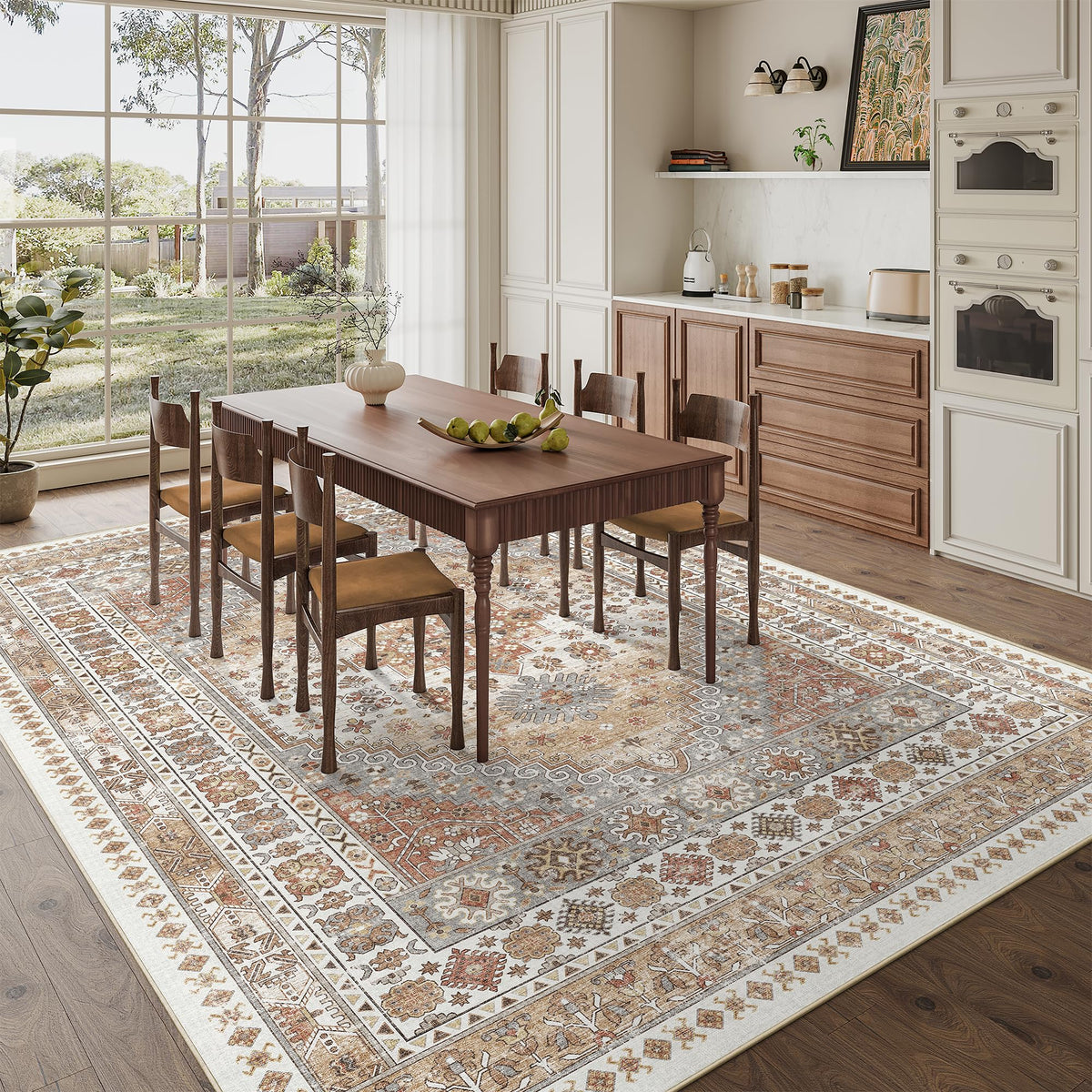 10x12 Area Rugs for Living Room (Orange / 10' x 12' (Rectangular))