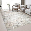 5x7 Area Rug Living Room (Brown Grey / 5' x 7' (Rectangular))
