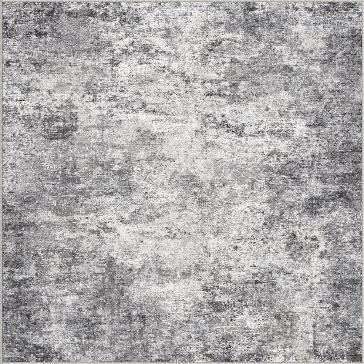 Square Area Rugs (Grey / 6' x 6' (Square))