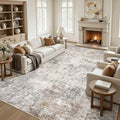 12x15 Area Rug Living Room Rugs Extra Large Brown Grey Carpet (Brown Grey / 12' x 15' (Rectangular))