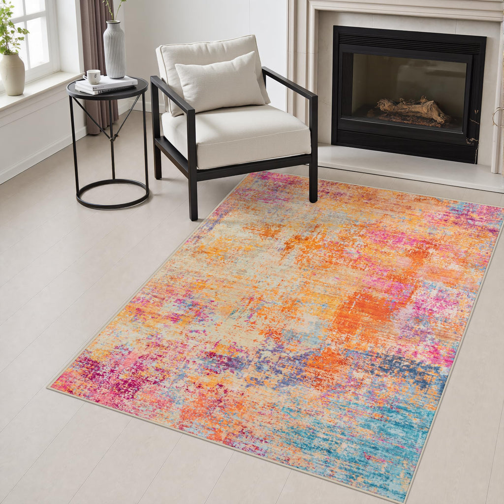 Area Rug Living Room (Galaxy Haze / 3' x 5' (Rectangular))