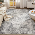 7x9 Area Rug Living Room Rugs (Grey / 7' x 9' (Rectangular))