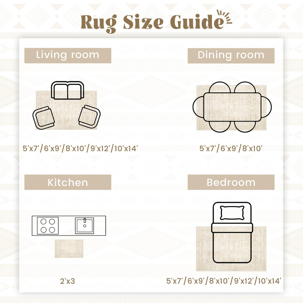 Living Room Rugs 9x12 (Beige / 9' x 12' (Rectangular))