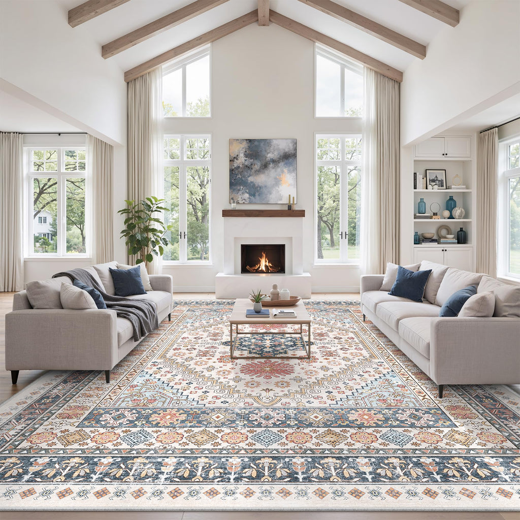 10x14 Area Rugs for Living Room (Multi Color / 10' x 14' (Rectangular))