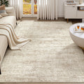 7x9 Area Rug Living Room Rugs (Beige/Brown / 7' x 9' (Rectangular))