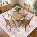 Washable Area Rug (Pink / 7' x 7' (Square))