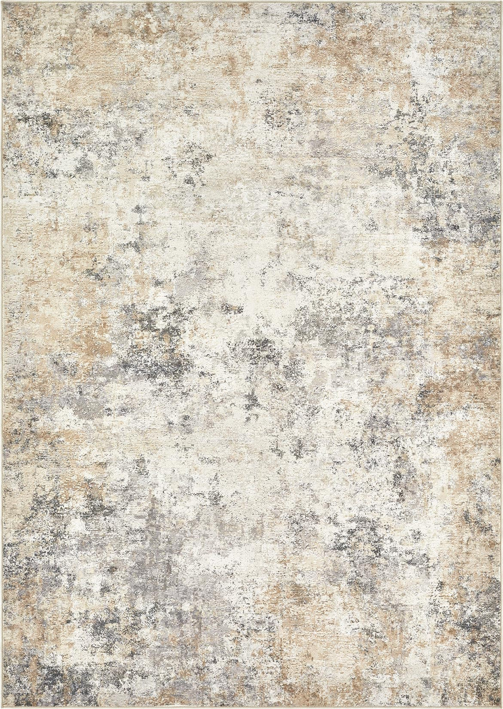 5x8 Area Rug Living Room Rugs (Golden Grey / 5' x 8' (Rectangular))