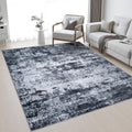 Area Rug Living Room (Black / 4' x 6' (Rectangular))
