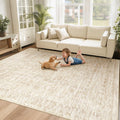 6x9 Area Rugs for Living Room (Beige / 6' x 9' (Rectangular))