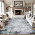 9x12 Area Rug Living Room (Black / 9' x 12' (Rectangular))