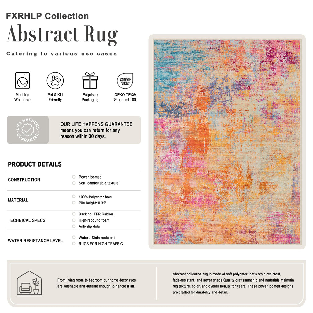 8x10 Area Rug Living Room (Galaxy Haze / 8' x 10' (Rectangular))