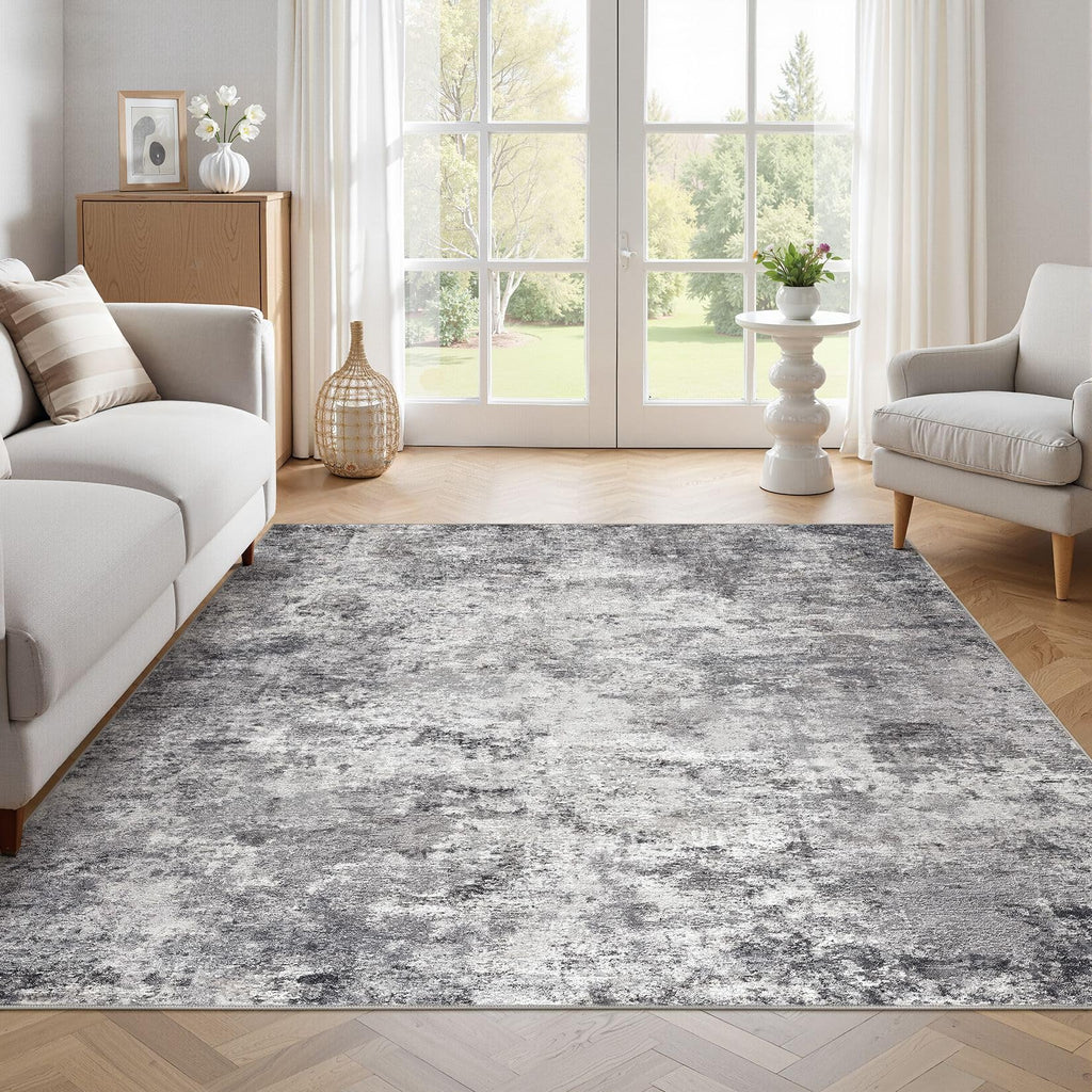 Square Area Rugs (Grey / 6' x 6' (Square))