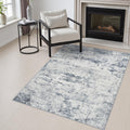 Area Rug Living Room (Blue Grey / 3' x 5' (Rectangular))