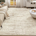 8x10 Area Rug Living Room Rugs (Beige/Brown / 8' x 10' (Rectangular))