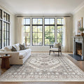 6x9 Area Rugs for Living Room (Brown/Beige / 6' x 9' (Rectangular))